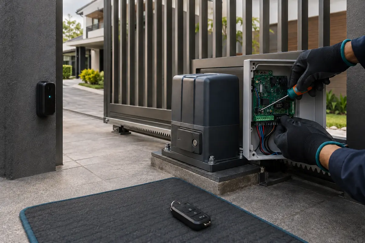 Auto gate repair and diagnostic service