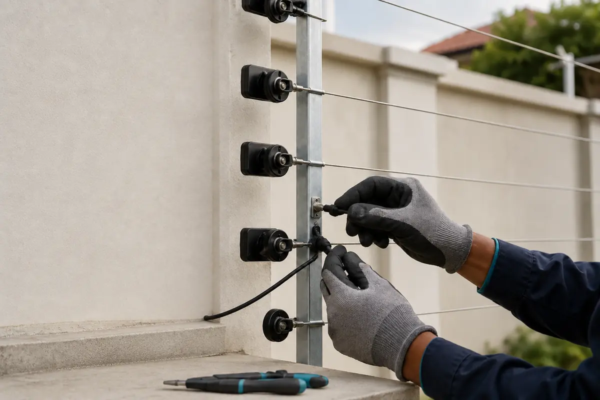 Electric fence repair and diagnostic service